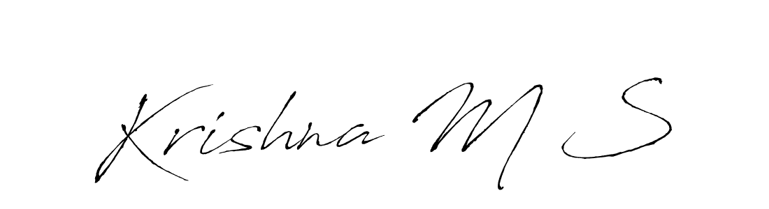 How to Draw Krishna M S signature style? Antro_Vectra is a latest design signature styles for name Krishna M S. Krishna M S signature style 6 images and pictures png