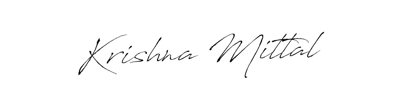 The best way (Antro_Vectra) to make a short signature is to pick only two or three words in your name. The name Krishna Mittal include a total of six letters. For converting this name. Krishna Mittal signature style 6 images and pictures png