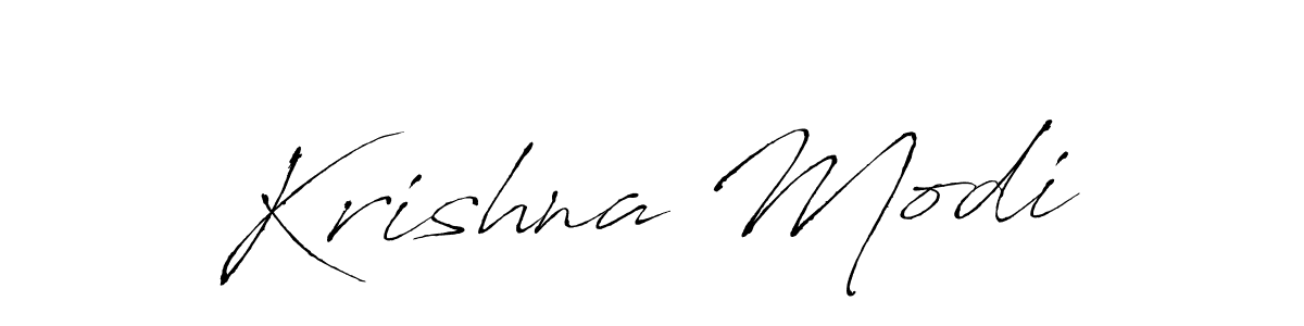 Krishna Modi stylish signature style. Best Handwritten Sign (Antro_Vectra) for my name. Handwritten Signature Collection Ideas for my name Krishna Modi. Krishna Modi signature style 6 images and pictures png