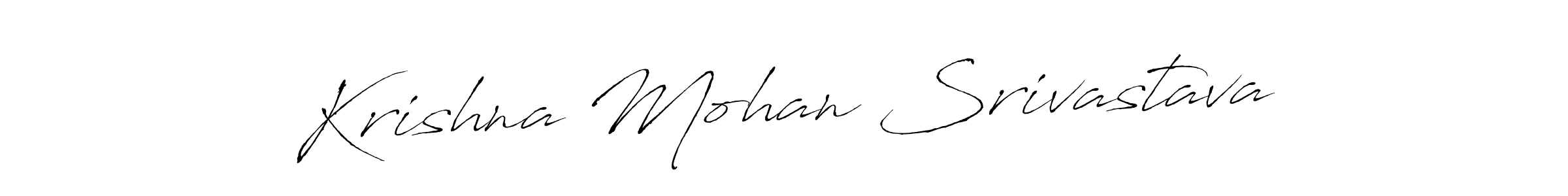 if you are searching for the best signature style for your name Krishna Mohan Srivastava. so please give up your signature search. here we have designed multiple signature styles  using Antro_Vectra. Krishna Mohan Srivastava signature style 6 images and pictures png