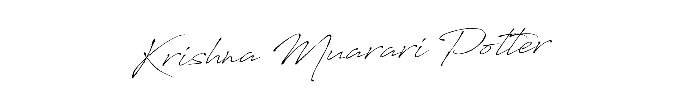 See photos of Krishna Muarari Potter official signature by Spectra . Check more albums & portfolios. Read reviews & check more about Antro_Vectra font. Krishna Muarari Potter signature style 6 images and pictures png