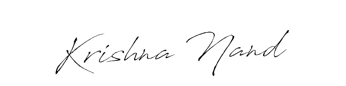 Also You can easily find your signature by using the search form. We will create Krishna Nand name handwritten signature images for you free of cost using Antro_Vectra sign style. Krishna Nand signature style 6 images and pictures png