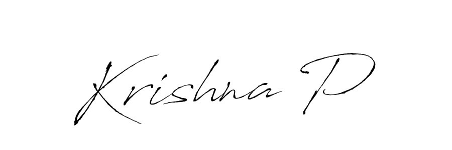 Antro_Vectra is a professional signature style that is perfect for those who want to add a touch of class to their signature. It is also a great choice for those who want to make their signature more unique. Get Krishna P name to fancy signature for free. Krishna P signature style 6 images and pictures png