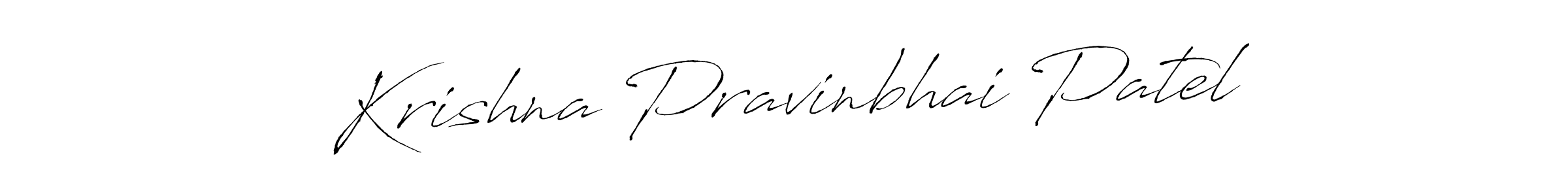 How to make Krishna Pravinbhai Patel signature? Antro_Vectra is a professional autograph style. Create handwritten signature for Krishna Pravinbhai Patel name. Krishna Pravinbhai Patel signature style 6 images and pictures png