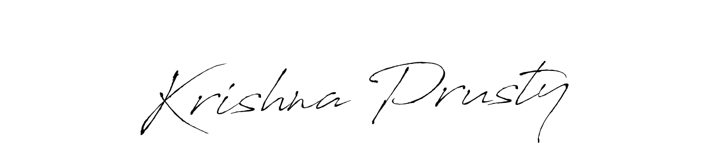 This is the best signature style for the Krishna Prusty name. Also you like these signature font (Antro_Vectra). Mix name signature. Krishna Prusty signature style 6 images and pictures png