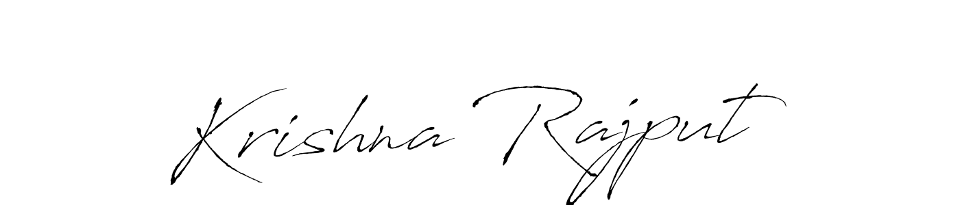 How to make Krishna Rajput signature? Antro_Vectra is a professional autograph style. Create handwritten signature for Krishna Rajput name. Krishna Rajput signature style 6 images and pictures png