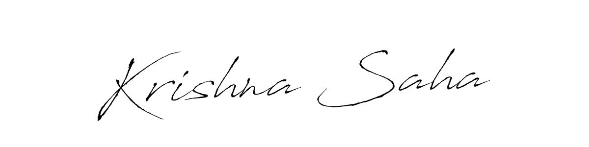 Also we have Krishna Saha name is the best signature style. Create professional handwritten signature collection using Antro_Vectra autograph style. Krishna Saha signature style 6 images and pictures png