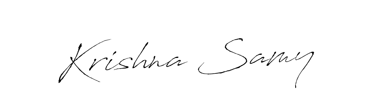 Once you've used our free online signature maker to create your best signature Antro_Vectra style, it's time to enjoy all of the benefits that Krishna Samy name signing documents. Krishna Samy signature style 6 images and pictures png