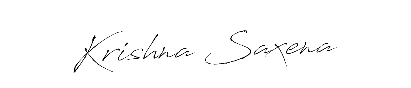 Antro_Vectra is a professional signature style that is perfect for those who want to add a touch of class to their signature. It is also a great choice for those who want to make their signature more unique. Get Krishna Saxena name to fancy signature for free. Krishna Saxena signature style 6 images and pictures png