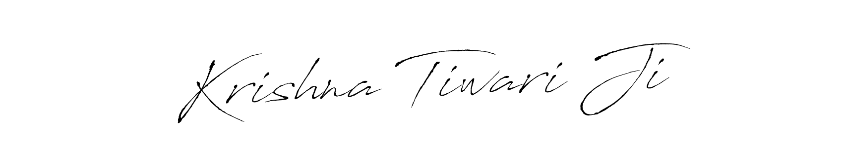 How to make Krishna Tiwari Ji signature? Antro_Vectra is a professional autograph style. Create handwritten signature for Krishna Tiwari Ji name. Krishna Tiwari Ji signature style 6 images and pictures png