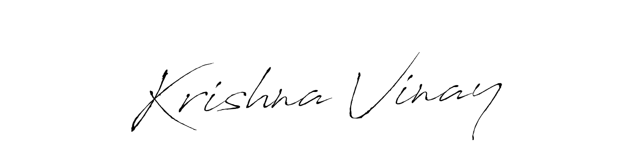 It looks lik you need a new signature style for name Krishna Vinay. Design unique handwritten (Antro_Vectra) signature with our free signature maker in just a few clicks. Krishna Vinay signature style 6 images and pictures png