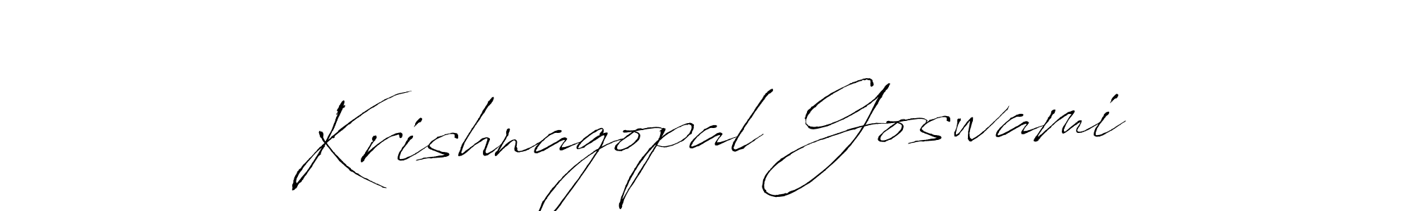 Similarly Antro_Vectra is the best handwritten signature design. Signature creator online .You can use it as an online autograph creator for name Krishnagopal Goswami. Krishnagopal Goswami signature style 6 images and pictures png
