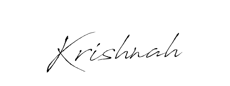 How to make Krishnah name signature. Use Antro_Vectra style for creating short signs online. This is the latest handwritten sign. Krishnah signature style 6 images and pictures png