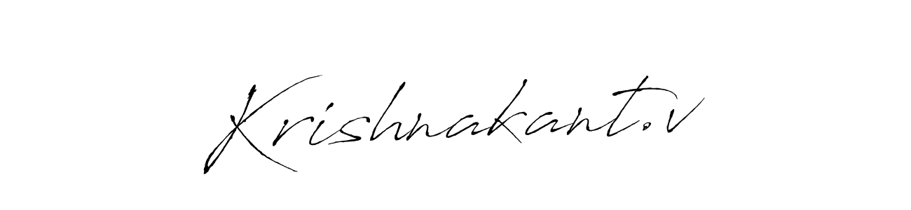 Similarly Antro_Vectra is the best handwritten signature design. Signature creator online .You can use it as an online autograph creator for name Krishnakant.v. Krishnakant.v signature style 6 images and pictures png