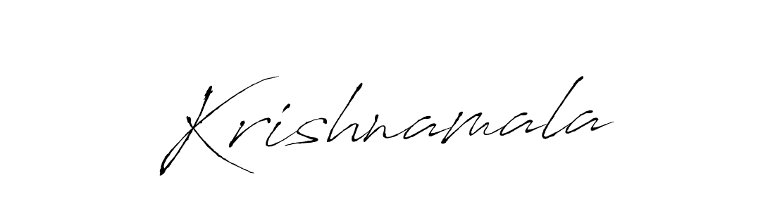 It looks lik you need a new signature style for name Krishnamala. Design unique handwritten (Antro_Vectra) signature with our free signature maker in just a few clicks. Krishnamala signature style 6 images and pictures png