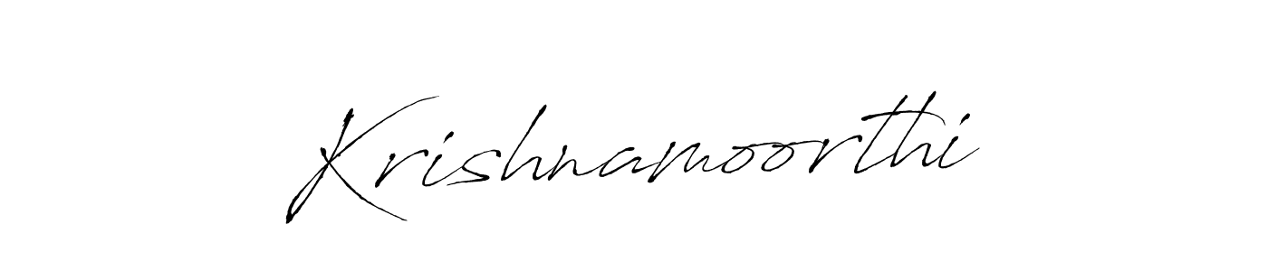 The best way (Antro_Vectra) to make a short signature is to pick only two or three words in your name. The name Krishnamoorthi include a total of six letters. For converting this name. Krishnamoorthi signature style 6 images and pictures png