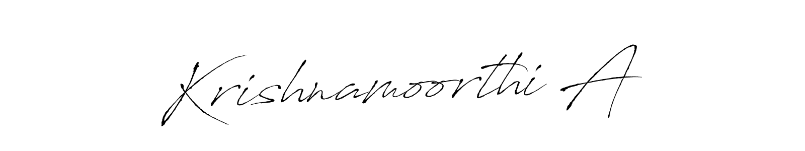 Similarly Antro_Vectra is the best handwritten signature design. Signature creator online .You can use it as an online autograph creator for name Krishnamoorthi A. Krishnamoorthi A signature style 6 images and pictures png