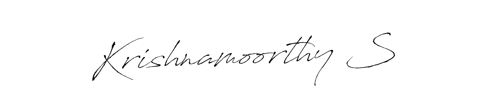 Make a short Krishnamoorthy S signature style. Manage your documents anywhere anytime using Antro_Vectra. Create and add eSignatures, submit forms, share and send files easily. Krishnamoorthy S signature style 6 images and pictures png