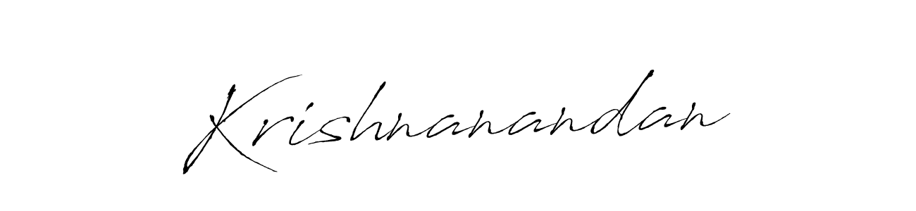 if you are searching for the best signature style for your name Krishnanandan. so please give up your signature search. here we have designed multiple signature styles  using Antro_Vectra. Krishnanandan signature style 6 images and pictures png