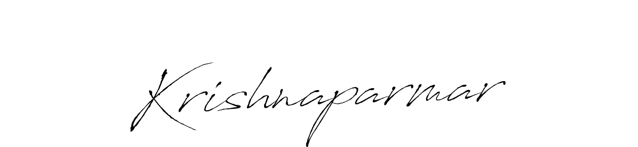 Also we have Krishnaparmar name is the best signature style. Create professional handwritten signature collection using Antro_Vectra autograph style. Krishnaparmar signature style 6 images and pictures png