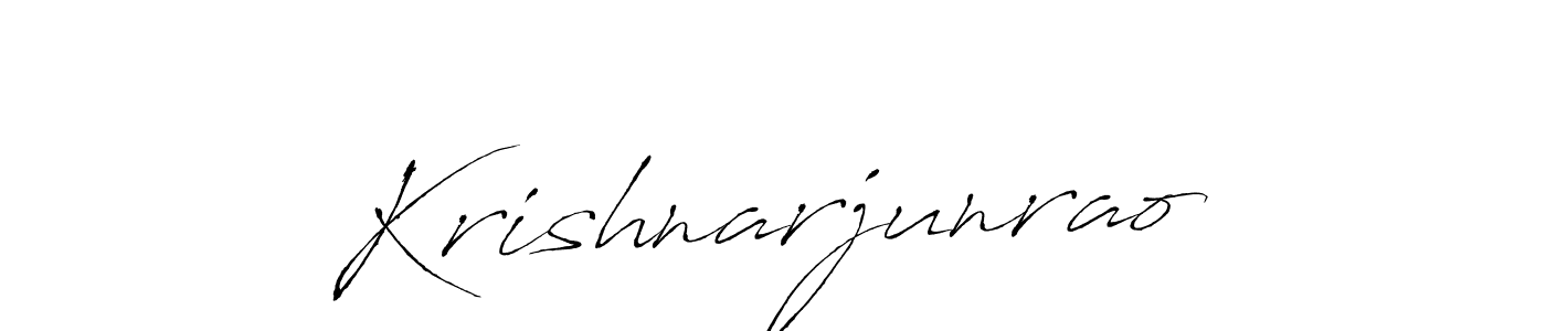 You should practise on your own different ways (Antro_Vectra) to write your name (Krishnarjunrao) in signature. don't let someone else do it for you. Krishnarjunrao signature style 6 images and pictures png