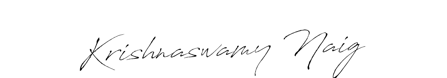 Make a beautiful signature design for name Krishnaswamy Naig. Use this online signature maker to create a handwritten signature for free. Krishnaswamy Naig signature style 6 images and pictures png