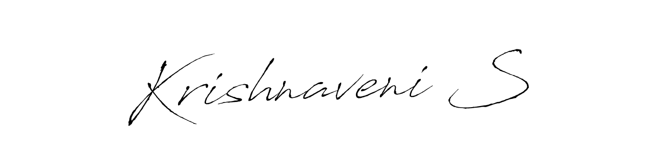 You can use this online signature creator to create a handwritten signature for the name Krishnaveni S. This is the best online autograph maker. Krishnaveni S signature style 6 images and pictures png