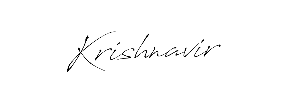 Make a beautiful signature design for name Krishnavir. Use this online signature maker to create a handwritten signature for free. Krishnavir signature style 6 images and pictures png