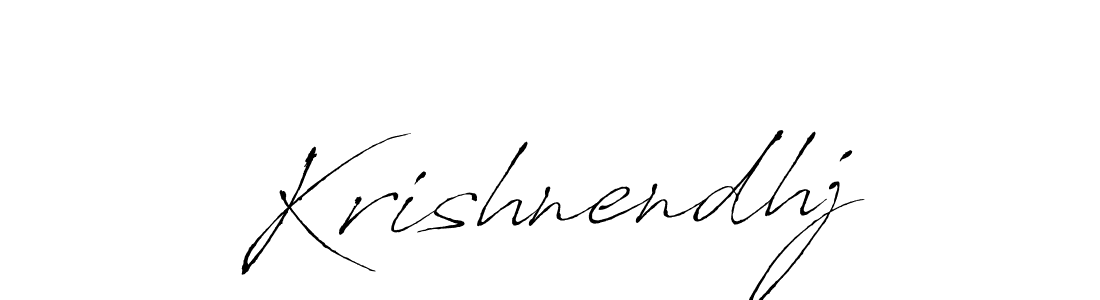 How to make Krishnendhj signature? Antro_Vectra is a professional autograph style. Create handwritten signature for Krishnendhj name. Krishnendhj signature style 6 images and pictures png