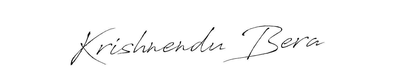 Krishnendu Bera stylish signature style. Best Handwritten Sign (Antro_Vectra) for my name. Handwritten Signature Collection Ideas for my name Krishnendu Bera. Krishnendu Bera signature style 6 images and pictures png