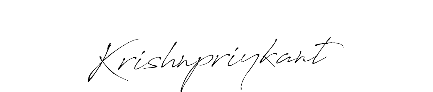 Use a signature maker to create a handwritten signature online. With this signature software, you can design (Antro_Vectra) your own signature for name Krishnpriykant. Krishnpriykant signature style 6 images and pictures png