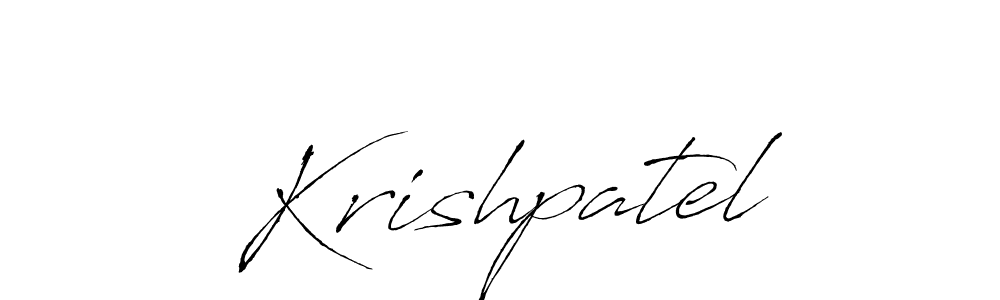 Antro_Vectra is a professional signature style that is perfect for those who want to add a touch of class to their signature. It is also a great choice for those who want to make their signature more unique. Get Krishpatel name to fancy signature for free. Krishpatel signature style 6 images and pictures png