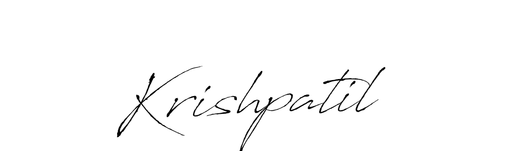 Make a beautiful signature design for name Krishpatil. Use this online signature maker to create a handwritten signature for free. Krishpatil signature style 6 images and pictures png