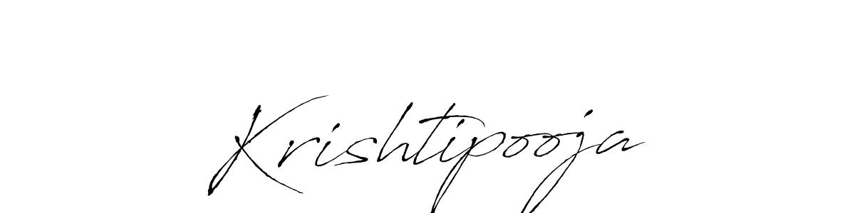 The best way (Antro_Vectra) to make a short signature is to pick only two or three words in your name. The name Krishtipooja include a total of six letters. For converting this name. Krishtipooja signature style 6 images and pictures png