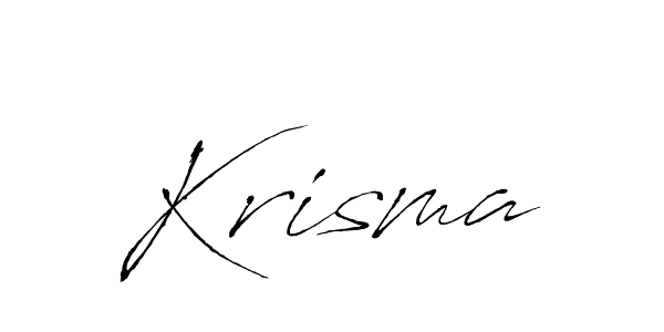 Make a beautiful signature design for name Krisma. Use this online signature maker to create a handwritten signature for free. Krisma signature style 6 images and pictures png