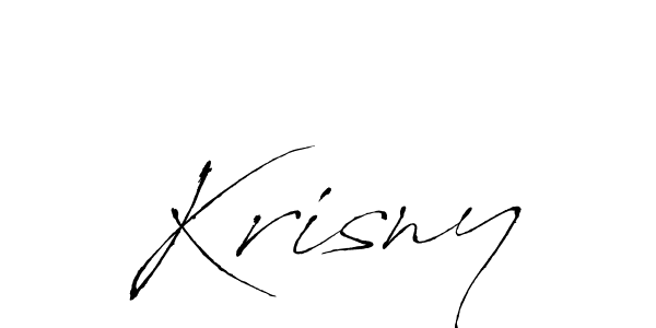 Also we have Krisny name is the best signature style. Create professional handwritten signature collection using Antro_Vectra autograph style. Krisny signature style 6 images and pictures png