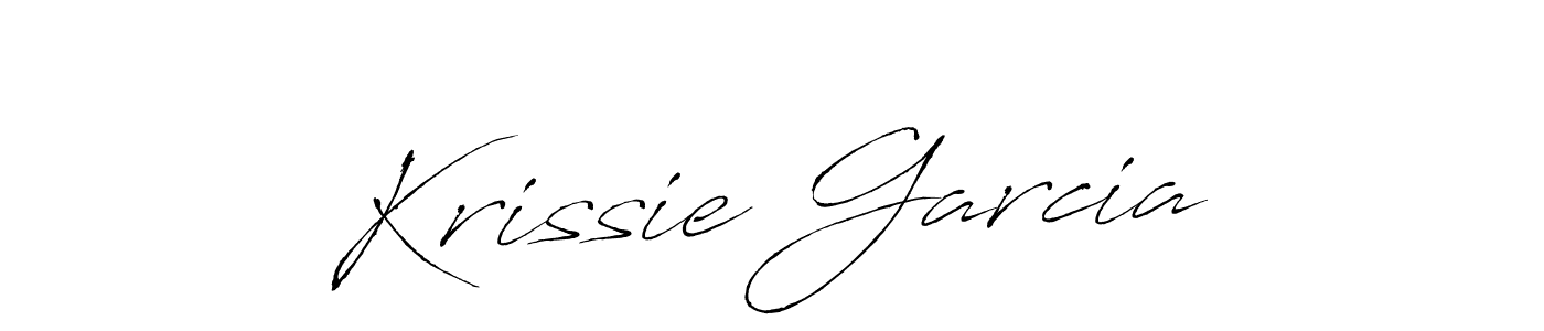 Use a signature maker to create a handwritten signature online. With this signature software, you can design (Antro_Vectra) your own signature for name Krissie Garcia. Krissie Garcia signature style 6 images and pictures png