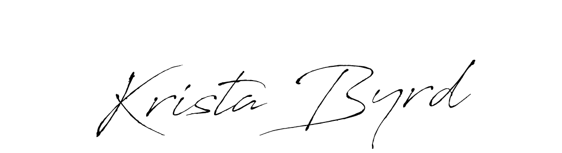 How to make Krista Byrd signature? Antro_Vectra is a professional autograph style. Create handwritten signature for Krista Byrd name. Krista Byrd signature style 6 images and pictures png