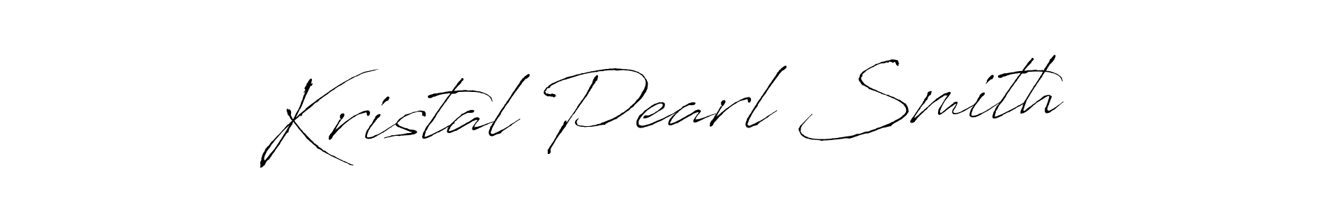 Create a beautiful signature design for name Kristal Pearl Smith. With this signature (Antro_Vectra) fonts, you can make a handwritten signature for free. Kristal Pearl Smith signature style 6 images and pictures png