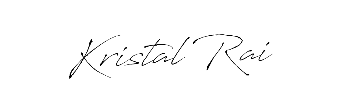 How to make Kristal Rai signature? Antro_Vectra is a professional autograph style. Create handwritten signature for Kristal Rai name. Kristal Rai signature style 6 images and pictures png