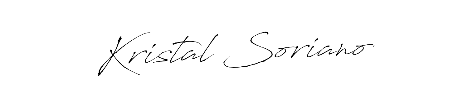 if you are searching for the best signature style for your name Kristal Soriano. so please give up your signature search. here we have designed multiple signature styles  using Antro_Vectra. Kristal Soriano signature style 6 images and pictures png