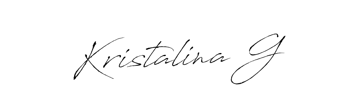 This is the best signature style for the Kristalina G name. Also you like these signature font (Antro_Vectra). Mix name signature. Kristalina G signature style 6 images and pictures png