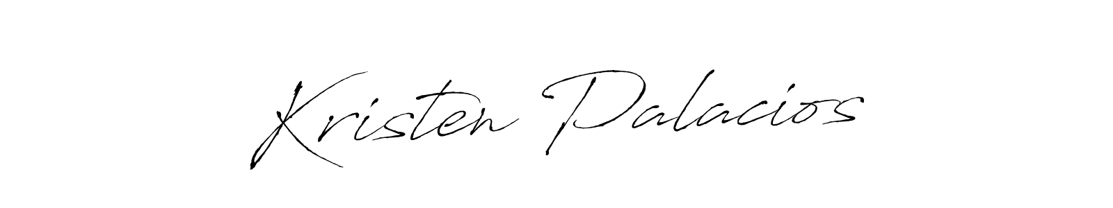 Make a beautiful signature design for name Kristen Palacios. With this signature (Antro_Vectra) style, you can create a handwritten signature for free. Kristen Palacios signature style 6 images and pictures png