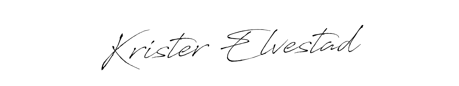 Use a signature maker to create a handwritten signature online. With this signature software, you can design (Antro_Vectra) your own signature for name Krister Elvestad. Krister Elvestad signature style 6 images and pictures png