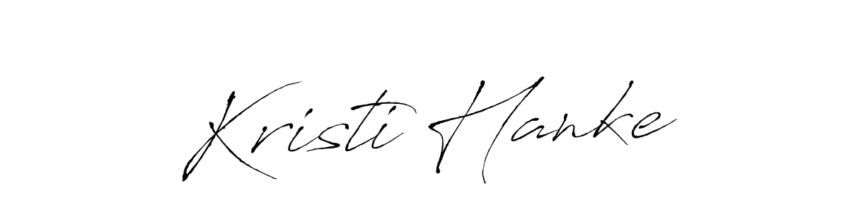Antro_Vectra is a professional signature style that is perfect for those who want to add a touch of class to their signature. It is also a great choice for those who want to make their signature more unique. Get Kristi Hanke name to fancy signature for free. Kristi Hanke signature style 6 images and pictures png