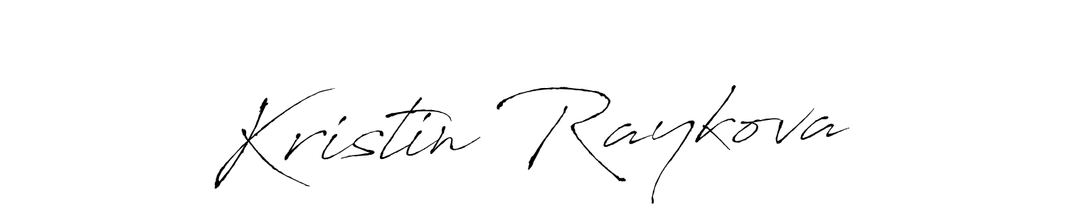 Make a beautiful signature design for name Kristin Raykova. With this signature (Antro_Vectra) style, you can create a handwritten signature for free. Kristin Raykova signature style 6 images and pictures png