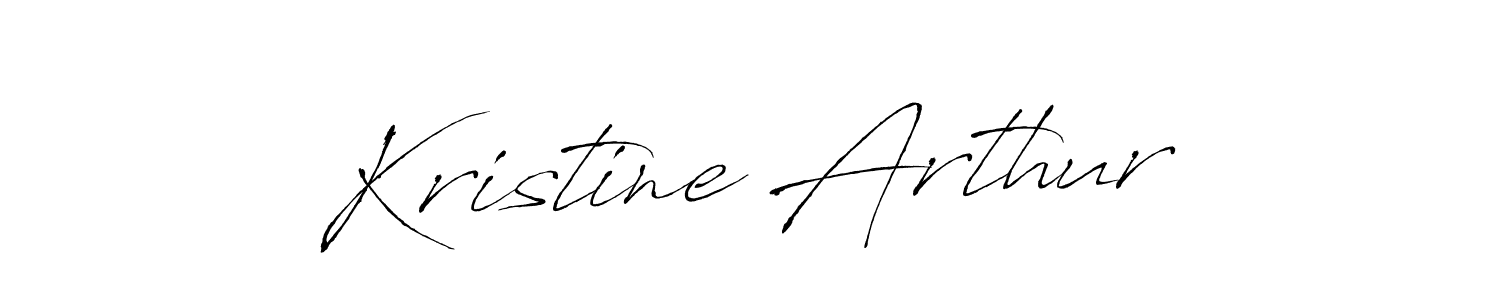 Design your own signature with our free online signature maker. With this signature software, you can create a handwritten (Antro_Vectra) signature for name Kristine Arthur. Kristine Arthur signature style 6 images and pictures png