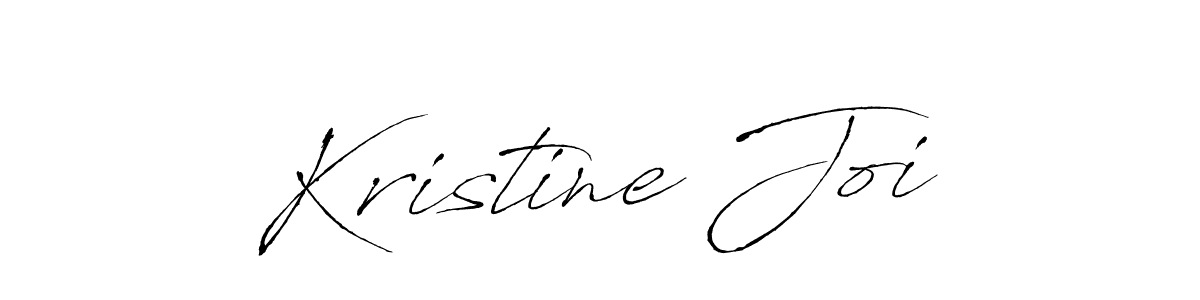 Create a beautiful signature design for name Kristine Joi. With this signature (Antro_Vectra) fonts, you can make a handwritten signature for free. Kristine Joi signature style 6 images and pictures png