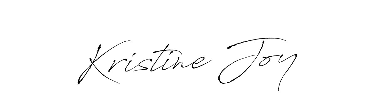 Design your own signature with our free online signature maker. With this signature software, you can create a handwritten (Antro_Vectra) signature for name Kristine Joy. Kristine Joy signature style 6 images and pictures png