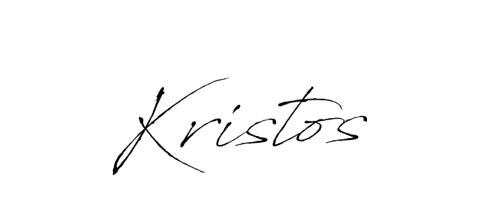 How to make Kristos name signature. Use Antro_Vectra style for creating short signs online. This is the latest handwritten sign. Kristos signature style 6 images and pictures png